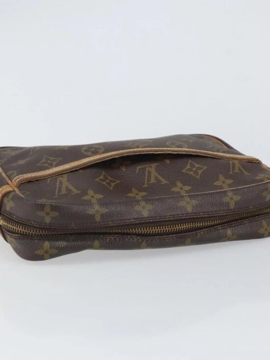 LOUIS VUITTON Monogram Compiegne 23 Clutch Bag M51847 LV Auth - Picture 6 of 16